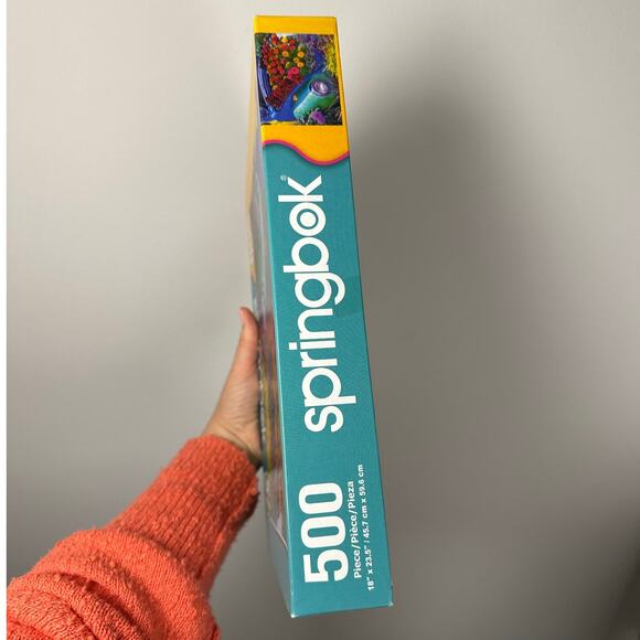 Springbok Flower Car 500 Piece Puzzle - Picture 4 of 4